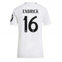 Echipament fotbal Real Madrid Endrick #16 Tricou Acasa 2024-25 pentru femei maneca scurta